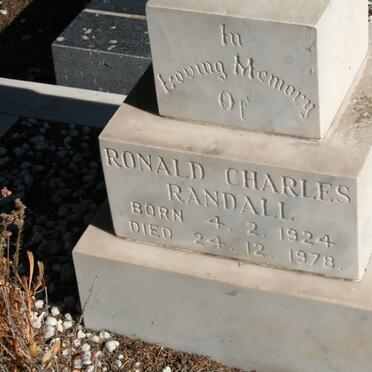 RANDALL Ronald Charles 1924-1978