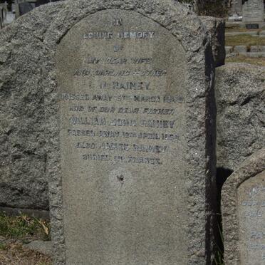 RAINEY William John -1956 &amp; L.M. -1949 :: RAINEY James