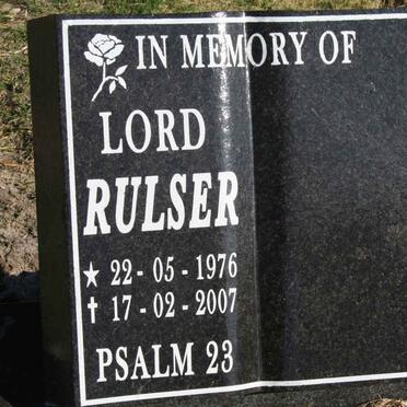 RULSER Lord 1976-2007