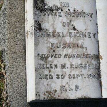 RUSSELL Samuel Sidney -1915