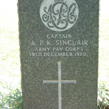 SINCLAIR A.P.K. -1920