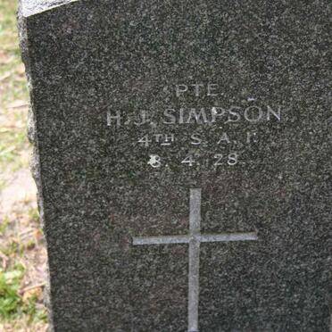 SIMPSON H.J. -1928