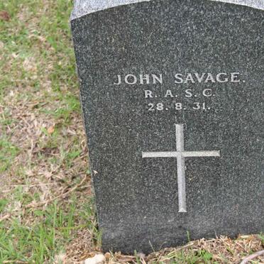 SAVAGE John -1931
