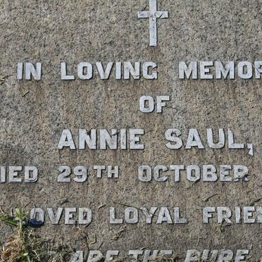 SAUL Annie -1957
