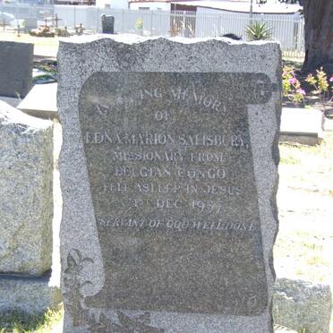 SALISBURY Edna Marion -1957