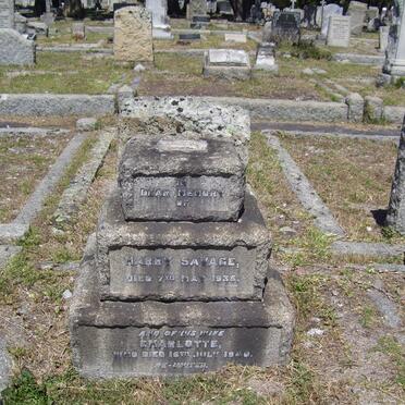 SAVAGE Harry -1935 &amp; Charlotte -194?