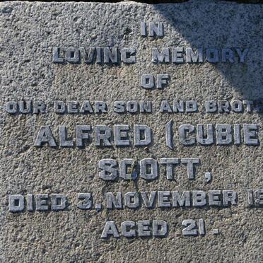 SCOTT Alfred -1947