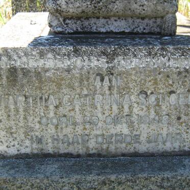 SCHOEMAN Martha Catrina -1948