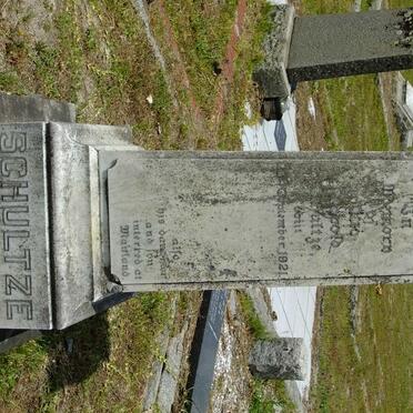 SCHULTZE Otto Leopold -1921