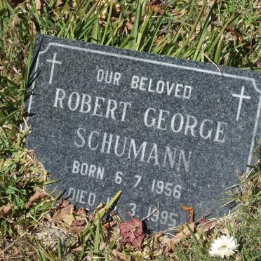 SCHUMANN Robert George 1956-1995