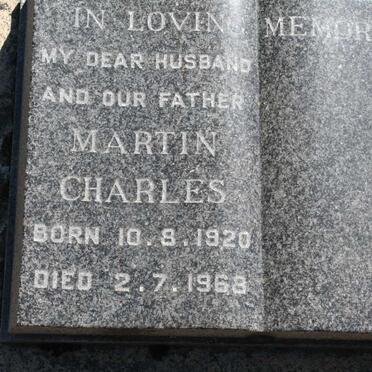 SCHENCK Martin Charles 1920-1968