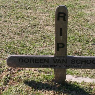 SCHOOR Doreen, van 1937-1999