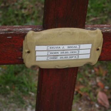 SEGAL Sylvia J. 1934-2003