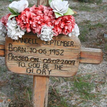 SEPTEMBER Randell 1952-2009