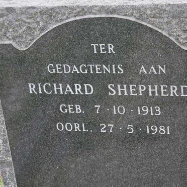 SHEPHERD Richard 1913-1981