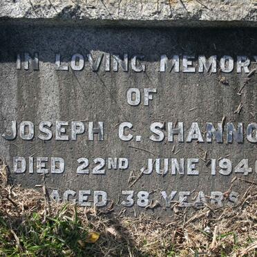 SHANNON Joseph C. -1946