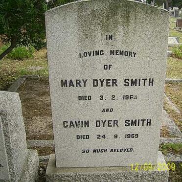 SMITH Gavin, DYER -1969 &amp; Mary -196?