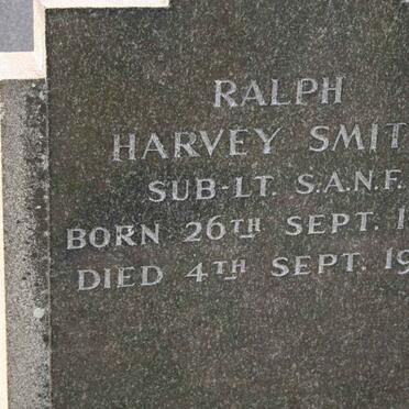 SMITH Ralph Harvey 1923-1949