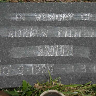 SMITH Andrew Clifford 1929-1991