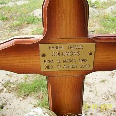 SOLOMONS Randal Trevor 1982-2009