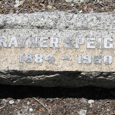 SPEIGHT Rayner 1884-1960