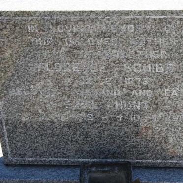 SQUIBB Florence -1973 :: HUNT Earl 1919-1989