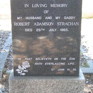 STRACHAN Robert Adamson -1965