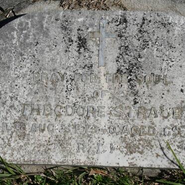 STRAUB Theodore -1940