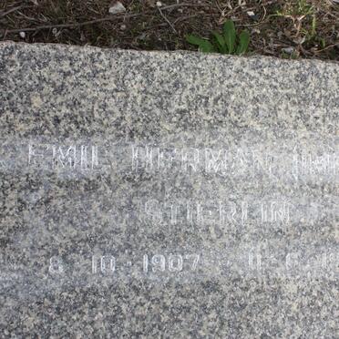 STIERLIN Emil Herman 1907-1972