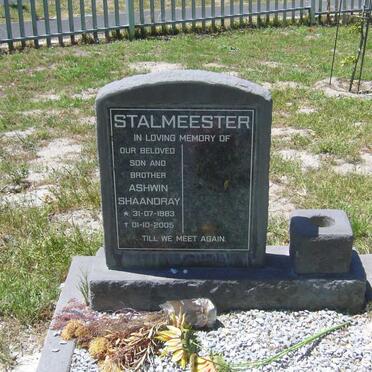 STALMEESTER Ashwin Shaandray 1983-2005