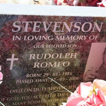 STEVENSON Rudolph Romeo 1985-2006