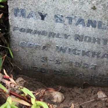 STANLEY May formerly NORTON nee WICKHAM 1902-195?