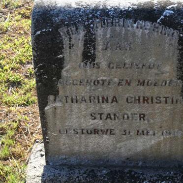 STANDER Catharina Christina -1919
