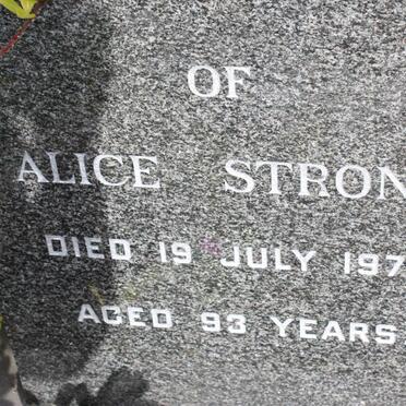 STRONG Alice -1970