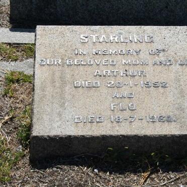 STARLING Arthur -1952 &amp; Flo -1960