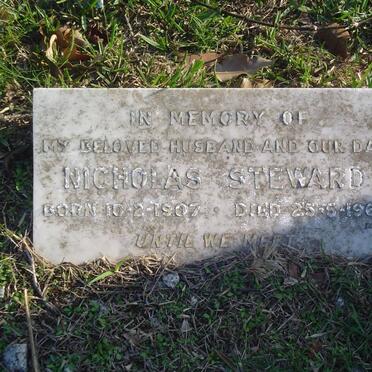 STEWARD Nicholas 1907-1961