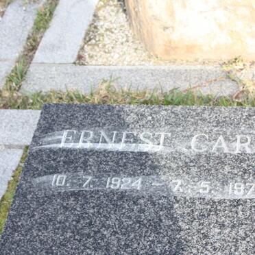 STANGE Ernest Carl 1924-1972