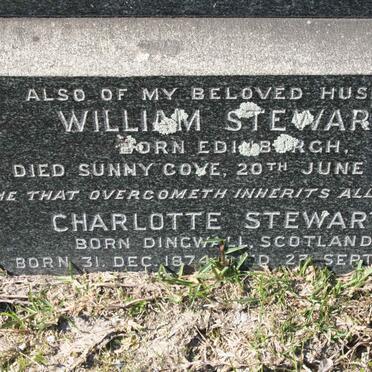 STEWART William -1946 &amp; Charlotte 1874-1963 :: MCLEOD Elizabeth Smith -1934