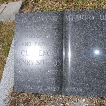 SUTTON Clarence Henry 1??7-1971