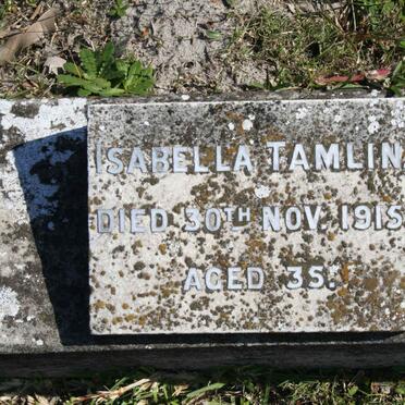 TAMLIN Isabella -1915