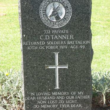 TANNER C.D. -1919
