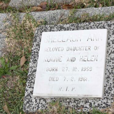 TAYLOR Sheelagh Ann 1959-1961