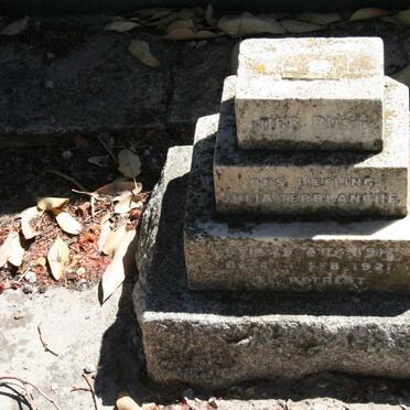 TERBLANCHE Julia 1918-1921