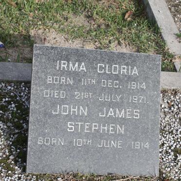TERBLANCHE Johan James Stephen 1914- &amp; Irma Gloria 1914-1971