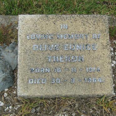 THERON Olive Eunice 1914-1964