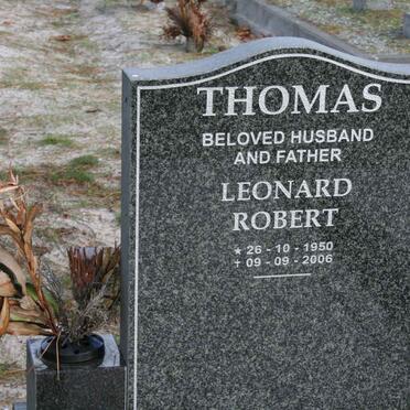 THOMAS Leonard Robert 1950-2006