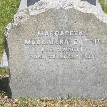 TOIT Margaretha Magdalena, du nee SWART -1957