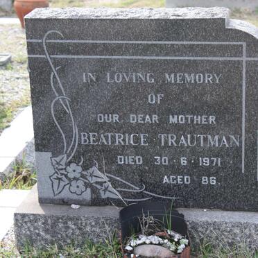 TRAUTMAN Beatrice -1971