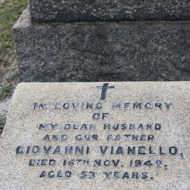 VIANELLO Giovanni -1949