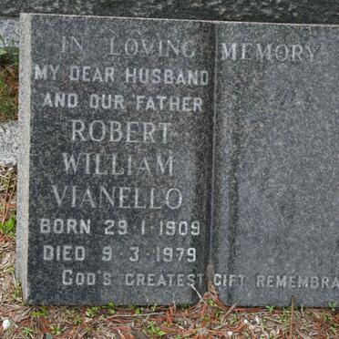 VIANELLO Robert William 1909-1979